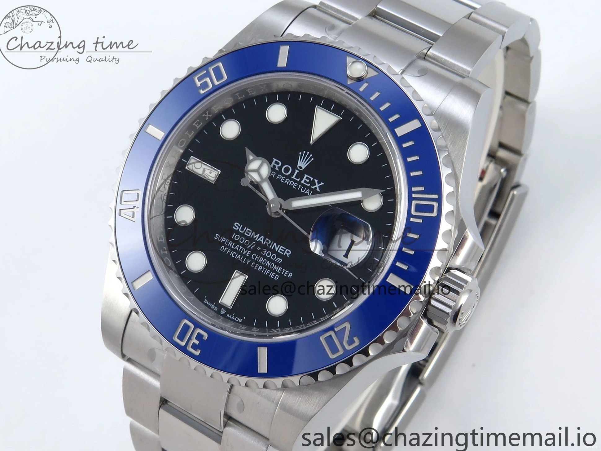 MiroTime 1222 Submariner 126619 LB 904L SS THBF 1:1 Best Edition Black Dial On 904L SS Bracelet SH WaterResistant 358